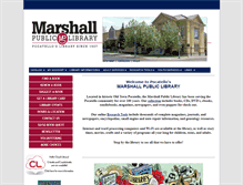 Tablet Screenshot of marshallpl.org